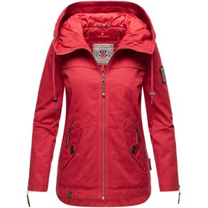 Navahoo Dames Tussenjas Wekoo – Lichte Katoenen Jas met Capuchon