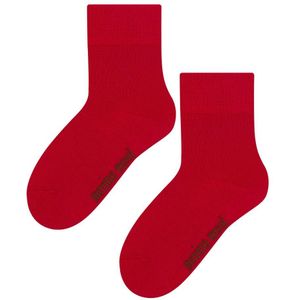 Sokken van Merinowol voor peuters | Steven | Warme dikke sokken voor de winter - Rood