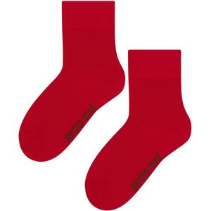 Sokken van Merinowol voor peuters | Steven | Warme dikke sokken voor de winter - Rood