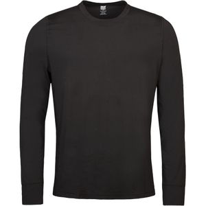 Heat Holders - Heren Thermische Lange Mouw T-shirt - 2 paar Winter Basislaag Top - Zwart