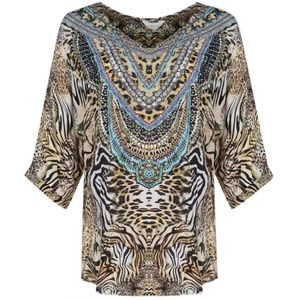 Inoa Savannah 12008 Grey Silk Fish Top - Maat 38