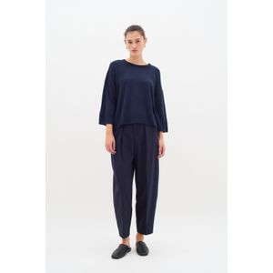 Pants Suiting Classic fit Marine Blue
