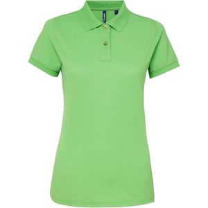 Asquith & Fox Dames/dames Performance Blend Poloshirt met korte mouwen (Kalk)