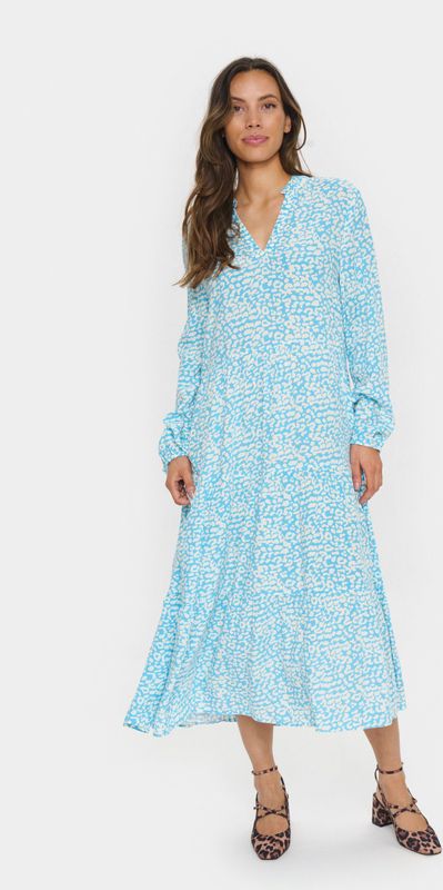 SAINT TROPEZ - Blousejurk - Aqua - EdaSZ