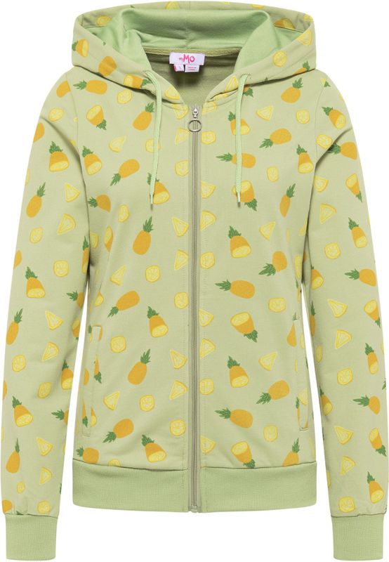 Mymo - Nolie - Sweatjack - Lichtgroen - Dames