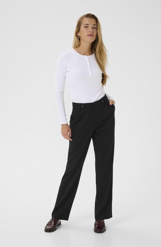 Pants - Regular Fit - Zwart - Damesbroek