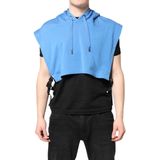 Mouwloze Korte Hoodie