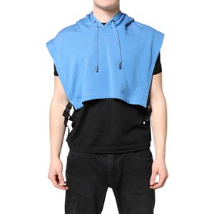 Mouwloze Korte Hoodie