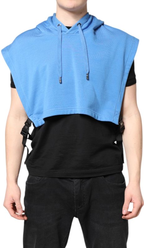 Mouwloze Korte Hoodie