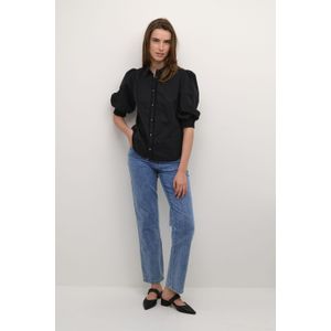 Karen by Simonsen, Dames, Blouses & Shirts, Zwart, Maat: XS