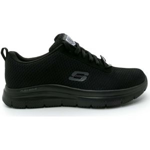 Skechers Gent-Bronaugh Zwarte Werkschoenen Sneakers - Dames - Zwart - Maat 37