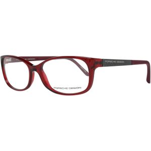 Porsche Design - P8247 D - Bril - Rood - Kunststof - Full-Rim