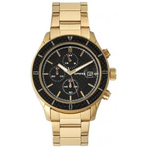 Breed Maverick chronograaf armbandhorloge met datum