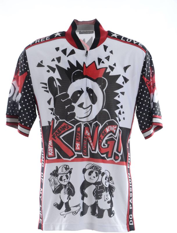 Dolce & Gabbana - King Panda Print T-shirt - Veelkleurig - Katoen