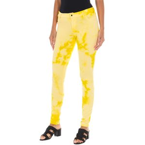 MET - Slim Fit Trainingsbroeken - Geel - Katoen