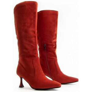 Montevita Heel Boot Boisiboottac In Orange - Maat 35