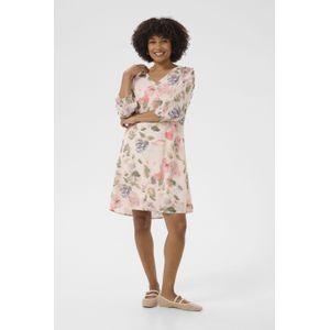 Jurk A-shape Sepia Rose Flower rose