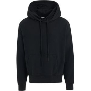 Palm Angels - Vintage Hoodie - Zwart - Gepatchte Sterren