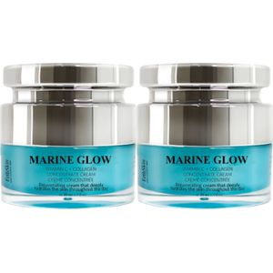 2x Marine Glow Vitamine C Geconcentreerde Crème 50ml