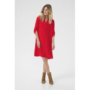 Jurk CRWilma Straight fit red