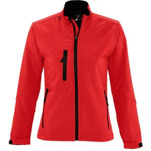 SOLS Dames/dames Roxy Soft Shell Jacket (ademend, Winddicht En Waterbestendig) (Rood) - Maat 2XL