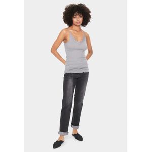 Jersey top Classic fit Mist Grey Melange