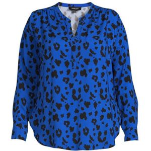 GREAT LOOKS Lange blouse met luipaardprint