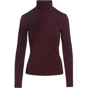 Poloshirts - Kastanjebruin - Trui met Polokraag - Lange Mouwen