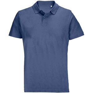 SOLS Pulse piqué poloshirt voor volwassenen, uniseks (Denim)
