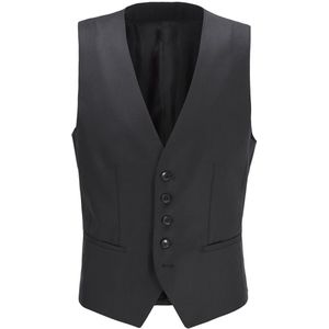 Boss Heren T-Harvers4 Mouwloos Vest (Zwart)