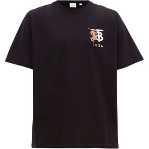 Burberry 1856 Logo Black T-Shirt