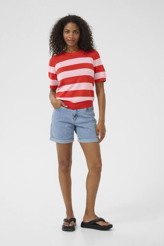 Kaffe - KARegina - Trui - Rosa / Grenadine - Gebreide Truien