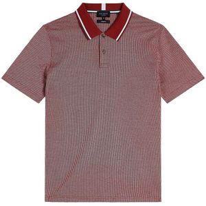 Ted Baker - Arts Mini Jacquardsteek - Poloshirt - Donkerrood