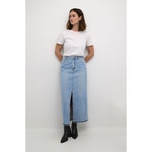 Denim rok Regular fit Washed Blue denim