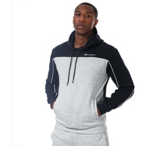 Champion - Heren Hoodie - Marineblauw - Fleece Voering - Gevoerde Capuchon