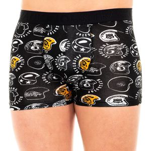 Herenboxer van ademend geweven elastisch katoen JFBP150-NEVER STOP-MULTICOLOR