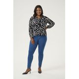 Damesblouse met lange mouwen KAFFE Curve Mirta Tilly
