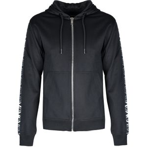 Les Hommes - Zip-up Hoodie Sweatshirt - Zwart