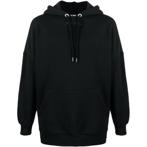 Palm Angels - Classic Logo - Hoodie - Zwart - Oversized Fit