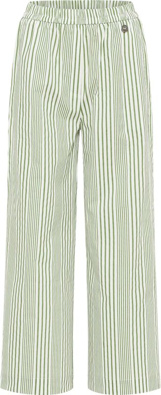 Dreimaster - Culotte - Gebroken Wit Licht Olijfgroen - Dames