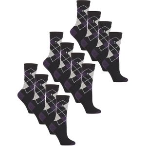 12 paar dames ultra lichte zachte thermosokken