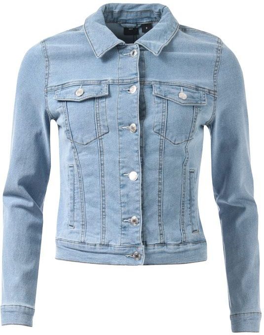 Vero Moda - Hot Soya - Denim Jasje - Lichtblauw