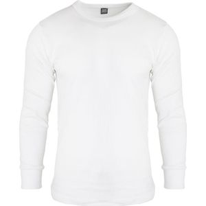 Floso Heren Thermisch Ondergoed Lange Mouwen T-Shirt Top (Standard Range) (Wit) - Maat S
