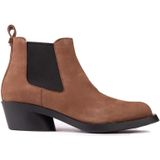 Camper - Bonnie - Booties - Bruin - Nubuck - Damesenkellaarsjes