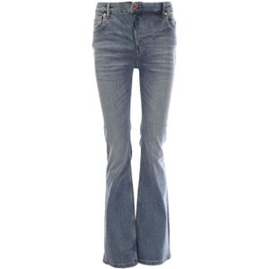 Gant Dames/Dames Uitlopende Been Jeans (Lichtblauw)