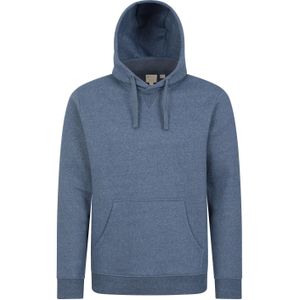 Mountain Warehouse Heren Dorset Effen Hoodie (Blauw)