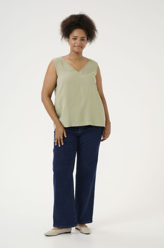 Damestanktop KAFFE Curve Mile