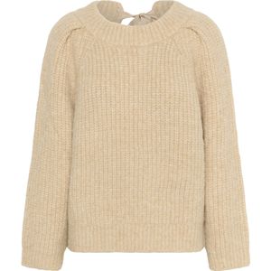 Soaked in Luxury - SLPleoni Pullover - Gebreide Trui - Beige