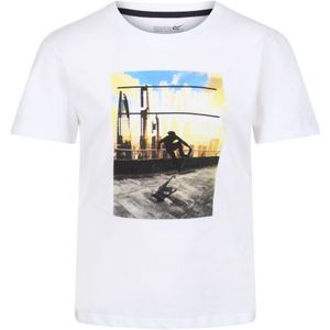 Regatta Kinderen/Kinderen Bosley V Urban City T-shirt (Wit)