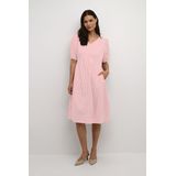 Culture - Abigail - Jurk - Onder de knie - Relaxte Pasvorm - Pofmouwen